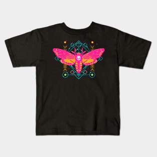 Sacred Skull Moth Kids T-Shirt